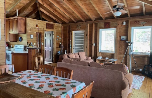 Fish Bay House | Fish Tales a Caribbean Cottage style home with a Pool, walk to Reef Bay Beach