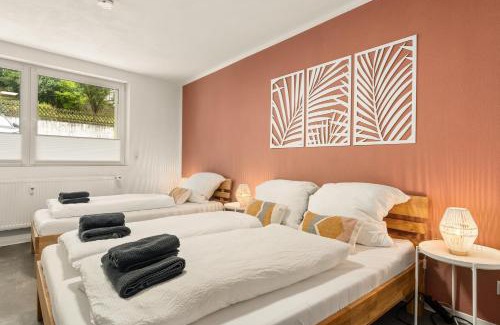 Frankenberg Apartment | Flamingo - Zentral, Parken, Terrasse, PS4