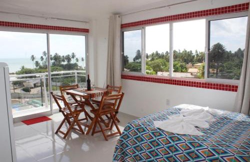 Paracuru Apartment | Flat com Varanda e Vista Mar