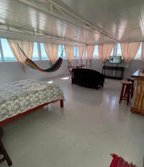 Paracuru Apartment | Flat com Varanda e Vista Mar