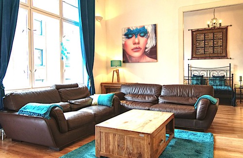 Erzsebetvaros Apartment | Flat in Budapest Centre, 3 bedrooms, 3 bathrooms, sauna,