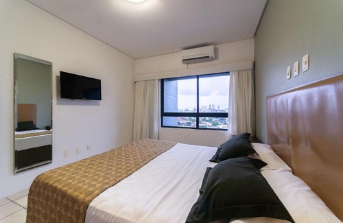 Ilha do Leite Apartment | Flat na Ilha do Leite, Recife 1 quarto Metrópolis Localizado no coração do segundo Polo Médico do país OTH1603