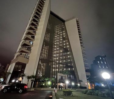 Sao Jose dos Campos Apartment | Flat Premium -Acesso a pé ao shopping Center vale - Edifício Summit (Ar condicionado)