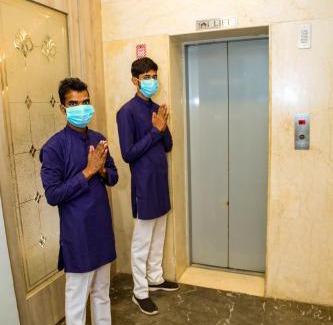 Varanasi Nagar Nigam Hotel | Four Leaf Hotel - Sapphire Blue, Varanasi