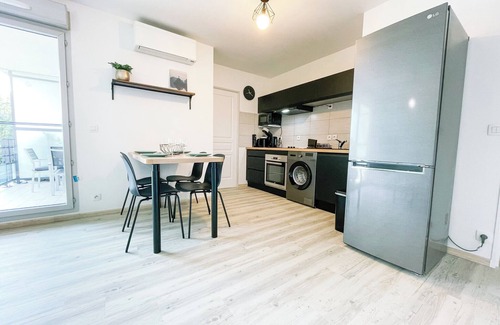 Montbonnot-Saint-Martin Apartment | #FR | Terrace on Montbonnot🌺 - INOVALLÉE - T2