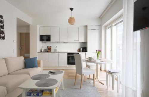 Pasila Apartment | Fredika, modern 1br,Tripla Pasila prime location, gym, parking, train station near