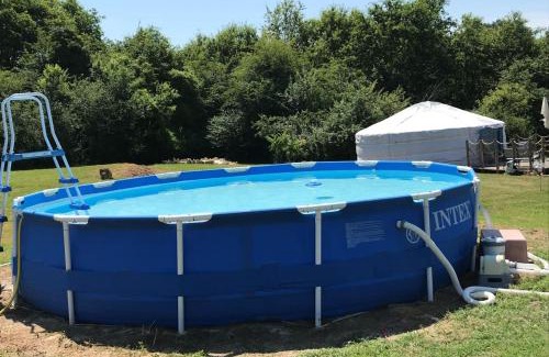 Le Vieux-Cerier Other | French Fields Luxury Glamping Original Mongolian Yurt