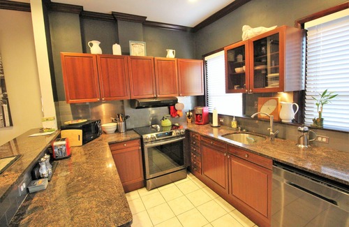 Highland Park Apartment | *Fresh* Modern Triplex in a Classic Boston Row House, Amazing City Views!