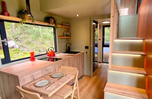 Orby Cabin | Freyja Summer Forest Retreat | Lakeside Views & Outdoor Tub (Near Gothenburg)