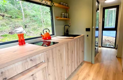 Orby Cabin | Freyja Summer Forest Retreat | Lakeside Views & Outdoor Tub (Near Gothenburg)