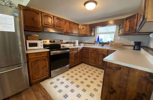 Leakey House | Frio River House + Bunkhouse, Private Volleyball Pool, Pavilion, Riverfront!