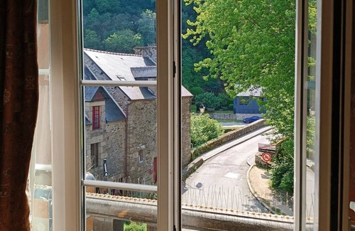 Lehon Apartment | Fryer Apartment - Dinan, Brittany. Characterful Riverside Apartment