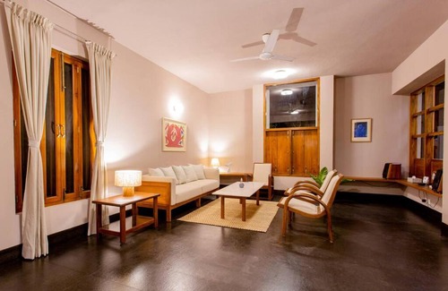 Alto de Porvorim Villa | Fully AC 3BDHK villa with Jacuzzi pool and courtyard