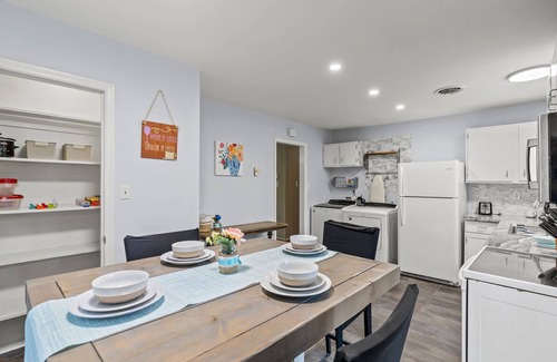 Chesterfield House | Fully furnished long-term home, dog-friendly, huge fenced-in backyard, office