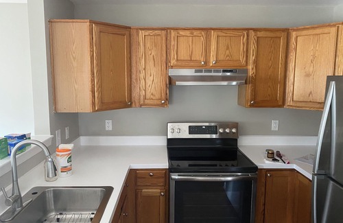 Wheaton Condo | Fully furnished room in sun-drenched condo. 7 minute walk to Wheaton metro.