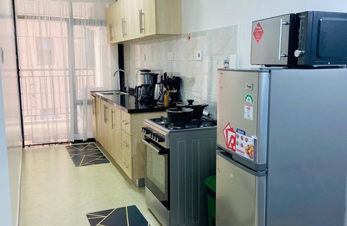 Kilimani Apartment | Furnished 1BR Condo at Valley Heights Kilimani