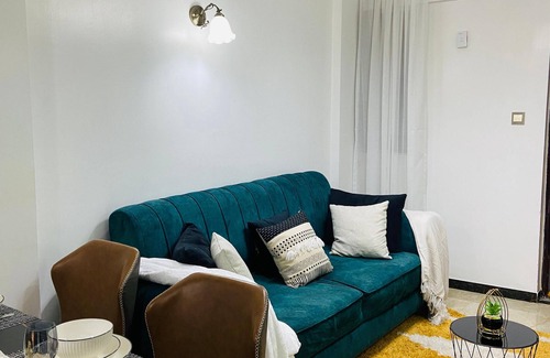 Kilimani Apartment | Furnished 1BR Condo at Valley Heights Kilimani