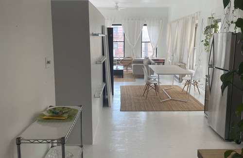 Lower East Side Apartment | FURNISHED LOFT - 1000sqft SUNLIGHT ALL DAY - Very Quiet Rear apt great views