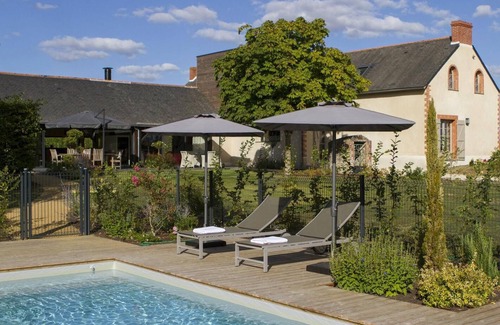 Beaulieu-sur-Layon Cottage | Gîte-Ensuite-Premium-Garden view-La Maison des vignes