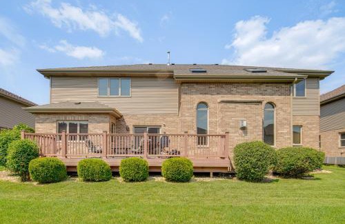 Matteson House | Game Room and Deck Family Home in Chicago Area!