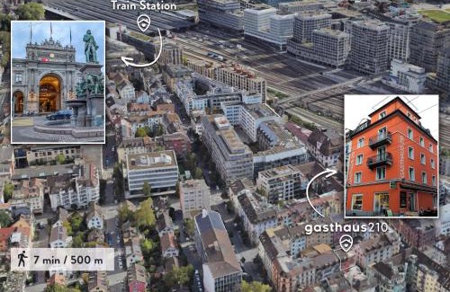 Gewerbeschule House | Gasthaus 210