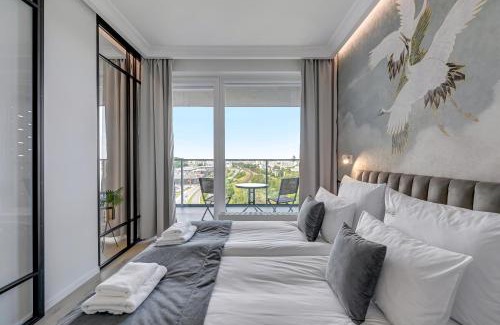 Witomino Apartment | Gdynia Modern Tower & City View by Downtown Apartments