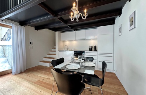 Zuoz Apartment | Giardin Apartment: Garden Bliss, Wellness, and Historic Elegance