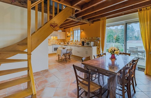 Saint-Jory-de-Chalais House | Gîte 'Le Bûcher' – Authentic Charm with Terrace, Balcony and Shared Garden in the Heart of Nature
