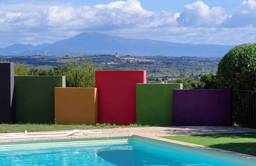 Roquemaure House | Gite Provençal Dans les Vignes Avec Grande Piscine, Entre Orange et Avignon