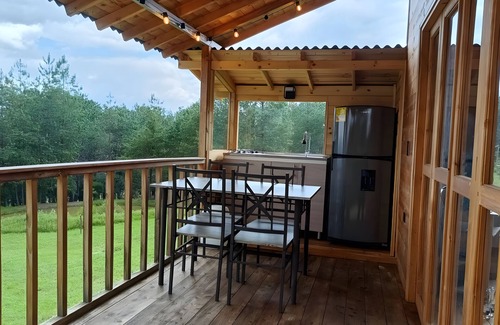 Villa de Leyva House | Glamping cabin with mountain view, 15min from Villa de Leyva.