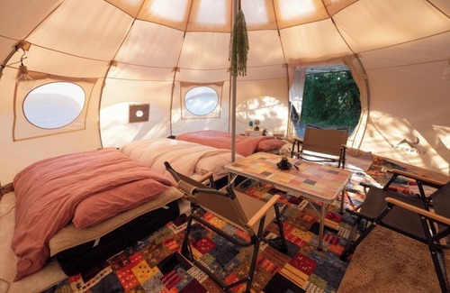 Futtsu Cabin | Glamping meal and dinner BBQ included/Futtsu Chiba