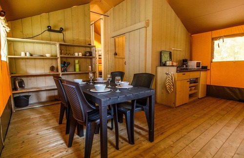 Lathum RV Rental | Glamping Tent in Netherlands With Terrace