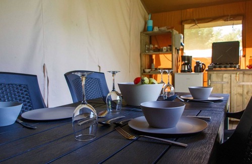Lathum RV Rental | Glamping Tent in Netherlands With Terrace
