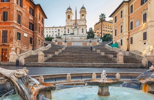 Nomentano House | Glint House Rome-Double Deluxe Room with Single Beds