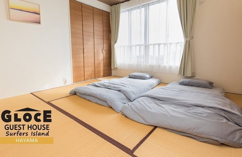 Hayama House | GLOCE Hayama Surfers Log HouseWith MtFuji view - GLOCE Hayama Surfers Log HouseThere is a view of Mt Fuji and the sea from the deck / Miura-gun Kanagawa