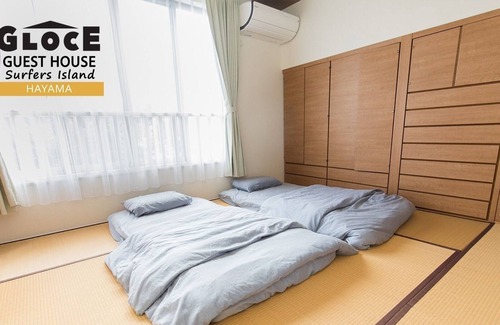 Hayama House | GLOCE Hayama Surfers Log HouseWith MtFuji view - GLOCE Hayama Surfers Log HouseThere is a view of Mt Fuji and the sea from the deck / Miura-gun Kanagawa