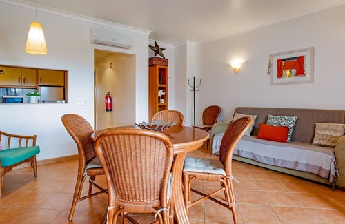 Cabanas Apartment | Golden 1 BDR Flat W/Balcony & Pool by LovelyStay