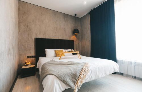 Ternopil Apartment | GRAPHITE Затишні апартаменти біля Центру з окремою спальнею і кухнею-вітальнею