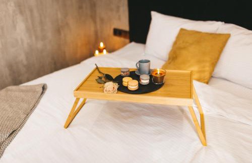 Ternopil Apartment | GRAPHITE Затишні апартаменти біля Центру з окремою спальнею і кухнею-вітальнею