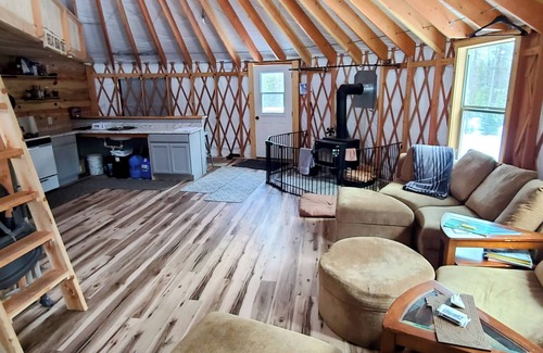 Essex Cabin | Great Bear Yurt - Off-Grid, Backcountry Experience - Between GNP & Bob Marshall