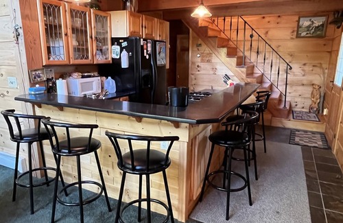 Maryland House | Great Catch Cabin - Exquisite Log Cabin on Goodyear Lake w/hot tub