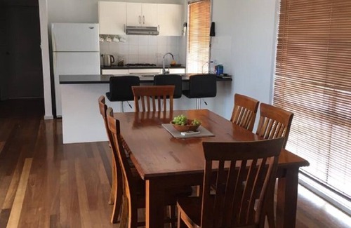 Wallanippie House | Great ocean views from spacious entertaining deck