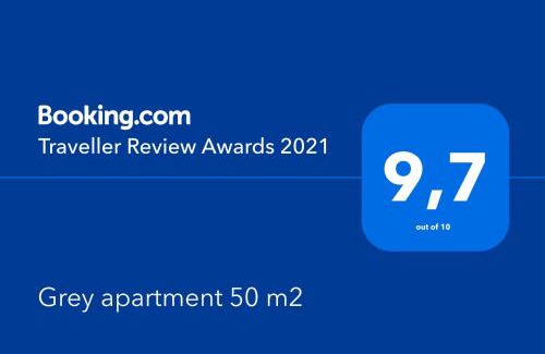 Tarnowskie Gory Apartment | Grey apartment 50 m2