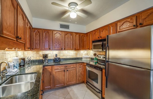 Ilexhurst Condo | Ground-level AMI Condo Near the Beach! Large heated pool!