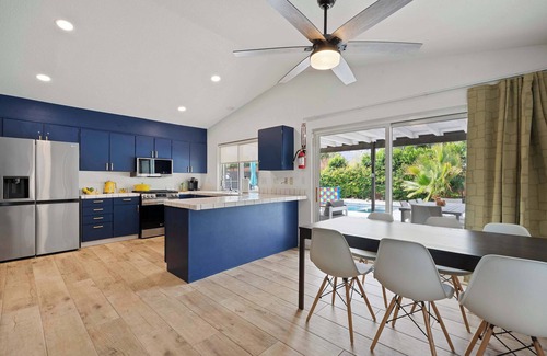 Racquet Club South House | Hacienda Hideaway-3BR Desert Oasis Pool, Spa & Firepit