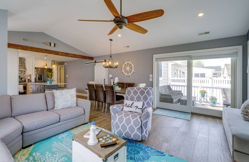 Village Green House | Half-Mi to Beach: Cape May Getaway w/Deck & Yard!