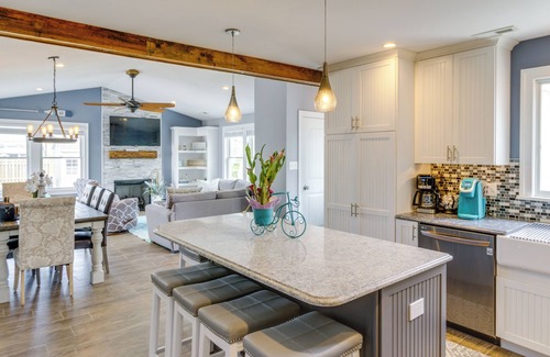 Village Green House | Half-Mi to Beach: Cape May Getaway w/Deck & Yard!