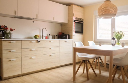 Neu-Seeland Condo | Haus Hummel | vacation apartment Liese | 300 m to the lake | large garden & playground