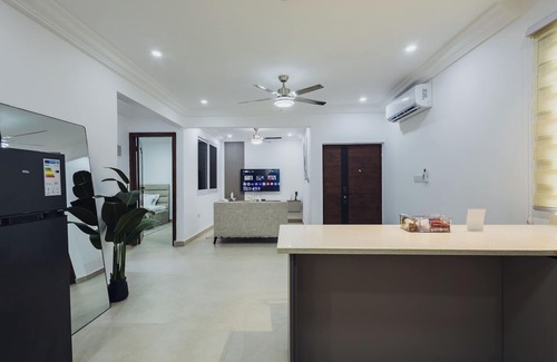 Sekondi-Takoradi Apartment | HAVEN 2: Stylish 2BR with premium finishes, custom décor & stunning views.