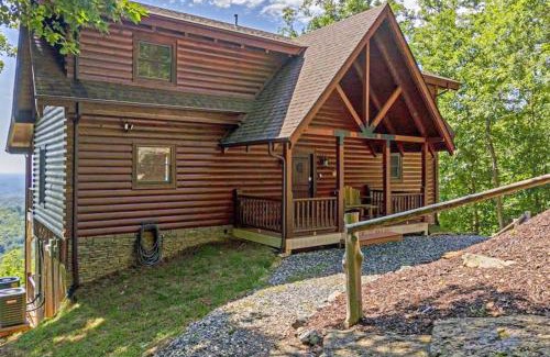Lake Lure House | Hawk's View Log Cabin